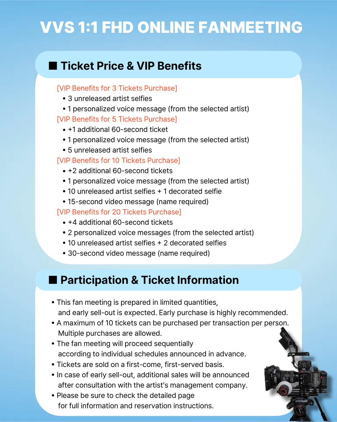 VVS 'ALLAN' 1:1 ONLINE FANMEETING(PM4~)