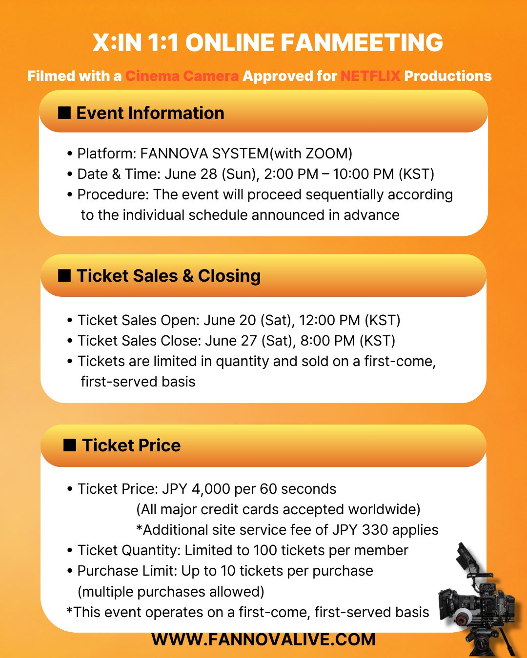 X:IN 'ARIA'  1:1 FHD ONLINE FAN MEETING(6/28_PM3:30)