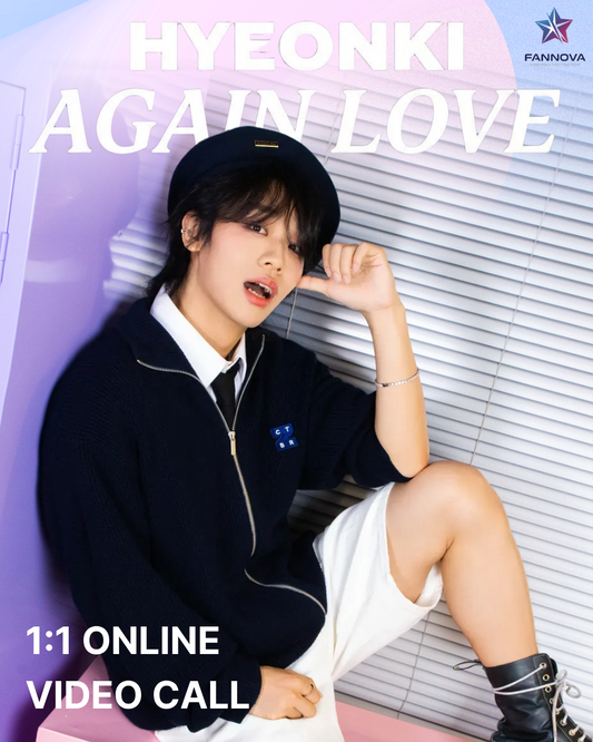 EXCEED "HYEONKI" 1:1 ONLINE FANMEETING(1/28_PM7)
