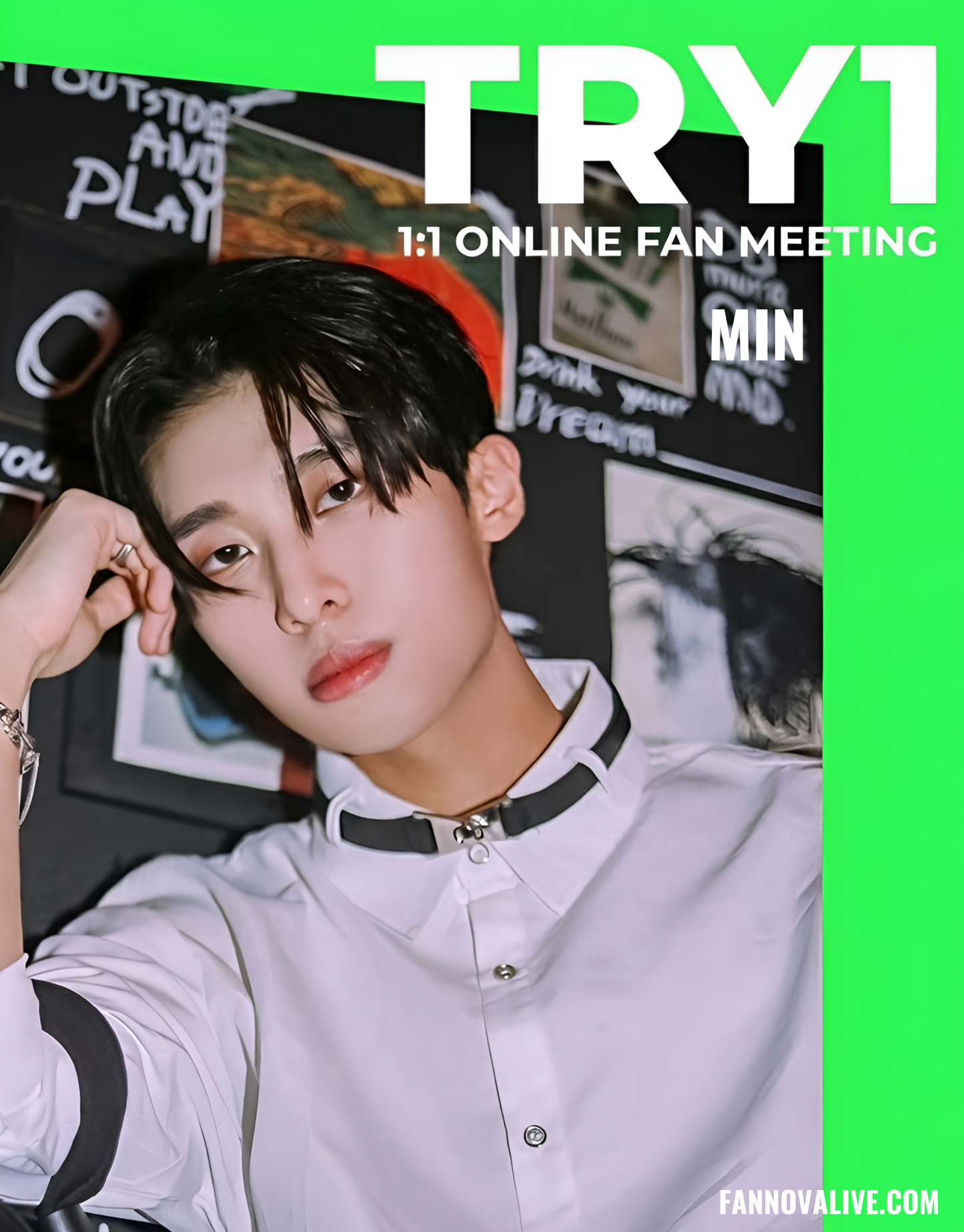 TRY1 "MIN" 1:1 ONLINE FANMEETING (02/01_Sun_PM4:30)