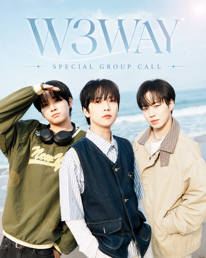 W3WAY 'H+D+X_GROUP' 3:1 ONLINE FAN MEETING(06/14_PM6:00)